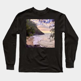 Private Beautiful Beach Long Sleeve T-Shirt